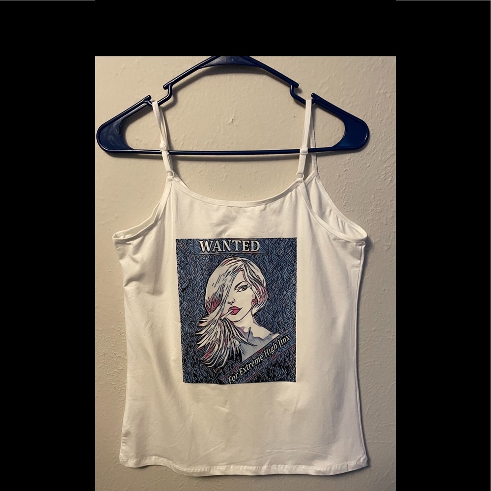 One of a kind tank. Made by local artist.